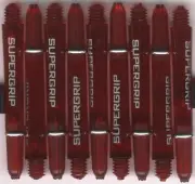 1.75in. 2ba Red HARROWS SUPERGRIP Dart Shafts & Springs: 1 set of 3