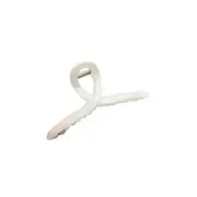 MsBlossom - Plain Cross Hair Claw - 1pc - White