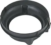 MSD Distributor Cap Adapter, Spacer, Black, Clamp-Down, Pro-Billet EFI and Pro Mag, For Ford, Each