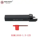 1P KGML1010-1.5-125 CNC Lathe Metal Turning Tool External Grooving Tool Holder