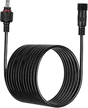 Homoyoyo Meters Extendable Power Wire for Monitoring Equipment Solar Lamps Water Pumps Durable Extension Power Cable Lasting Use