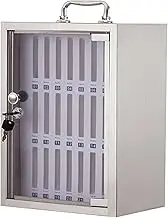 Cell Phone Cabinet Silver Storage Locker Box Free-Standing Or Wall-Mounted Perfect for Schools, Offices & Classrooms (Size : 24 Slots)