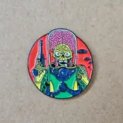 MARS ATTACKS Enamel Pin - Science Fiction - Movies - Aliens