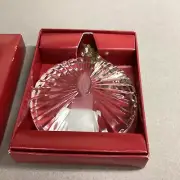 NIB Mikasa Noel crystal tree christmas ornament candle