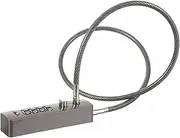 Hoement Combination Cable Lock Lock for Luggage Bicycles Helmets Cable Possible Codes for Enhanced Protection