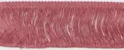 2" LIGHT ROSE CHAINETTE FABRIC FRINGE TRIM 18 YARDS CONSO S21