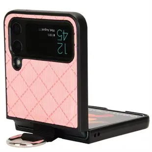 適用三星Samsung Galaxy Z Flip 4 Case cover ring手機套指環