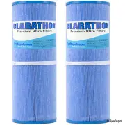 Antimicrobial Hot Tub Filter Cartridges - PRB50-IN-M FC-2390M C-4950RA - 2 Pack