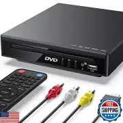 Mini DVD Player for TV, Small Size for Use in an RV/Trailer, CD Player for Ho