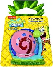 Penn Plax Spongebob Squarepants Gary Resin Replica Aquarium Ornament, Mini