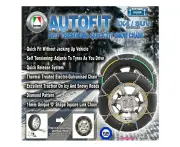 Autotecnica Snow Chain Kit for 4x4 4WD with 15 16 17 18 19 Wheels / Rims - CA400