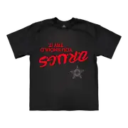 Travis Scott DRUXGS shirt Black
