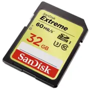 Sandisk 32G extreme T8i 4K HD SD card for Canon EOS Rebel T7i T6i T6s T6 6D T5i