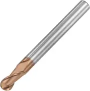 Ball Nose End Mill 2.5Mm Tip Radius Solid Carbide Altisin Coated CNC Router Bits