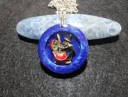 Witch and Cauldron Necklace,wiccan jewelry,witchcraft,pagan,fun,witchy,novelty
