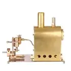 Microcosm Mini Steam Engine Model M1B with Steam Engine Boiler Set Creative Gift