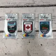 Lot Of 3 Vintage Voyager Souvenir Patches New Sealed Collector Series