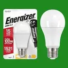 1x 13.5W (=100W) Frosted LED GLS A60 Edison ES E27, Warm 2700K, Light Bulb, Lamp
