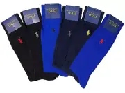 Polo Ralph Lauren Men's Dress Socks 6 Pairs