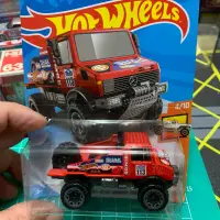 在飛比找蝦皮購物優惠-Hot wheels 風火輪 賓士 unimog 1300