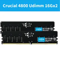 在飛比找蝦皮商城優惠-Crucial DDR5 4800 16Gx2 (32G) 