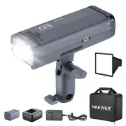 Neewer Q3 200Ws 2.4G TTL Flash (2nd Version)， 1/8000 HSS GN58 Strobe Light