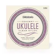 D'Addario EJ65C ProArte Custom Extruded Clear Nylon Concert Ukulele Strings