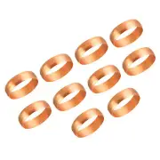 10pcs 28mm Compression Sleeves Ferrules Copper Ferrule Compression Fitting