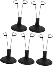 COSMEVIVI 5pcs Action Figure Display Holder Versatile Doll Support Stand for Camping Outdoor Events Collectibles Easy Setup Stable Design Lightstick Storage Bracket