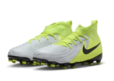 Nike Jr Phantom Luna II Academy FG / MG Cleats Mad Voltage Pack - Metallic Silve
