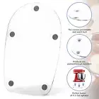 Mixer Slider Mat Compatible for 4.5 QT Tilt Head Stand Mixer Acrylic Mixer tyfWJ