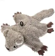 Interactive Cat Bird Toy, Flapping Wings Sparrow Catnip Toys, Vivid Chirping, Simulation Bird Singing Cat Toy, Electric Interactive Toys for Indoor Cats, Rechargeable (Flying Squirrel)