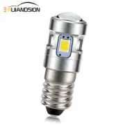 Screw E10/ P13.5S 2835 4 LED Torch Light Work Bulb Lamp 3V/4.5V/6V/10-30V 6000K