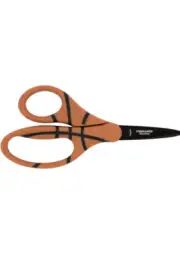 Fiskars 5" Pointed-Tip Scissors for Kids 4-7 with Non-Stick Blades