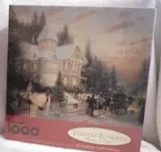 NEW Springbok Thomas Kinkade Victorian Christmas I 1000 Pc 24"x30"Jigsaw Puzzle