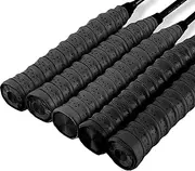 Racket Grip Tape Anti Slip Precut Tennis Grip Tape Quick-Dry Replacement Tennis, Badminton, Pickleball Overgrip