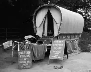 Gypsy Fortune Teller Wagon Photo