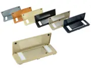 Make-up mirror for Mercedes R107 SL sun visor - cream beige