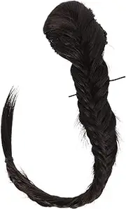 Beaupretty Women Braided Hair Extensions Wig Curly Ponytail Hairpiece with Elastic Drawstring for Comfortable Secure Fit for Various Occasions