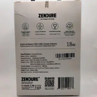 當天發貨 征拓Zendure SuperMini 10000mAh 18W輸出 雙向快充 迷你行動電源 充電寶