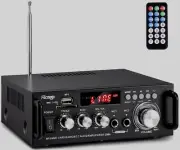 New Bluetooth Stereo Audio Amplifier Receiver with Remote Model BT-298A