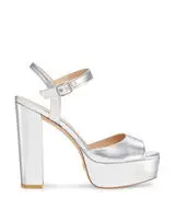 RYDER 95 PLATFORM SANDAL in SILVER for Women