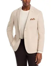 The Men's Store at Bloomingdale's Cotton & Linen Jersey Regular Fit Unstructured Sport Coat - Exclusive