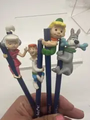 Vintage 1990 Jetsons Pencils With Toppers Jane Elroy George Astro