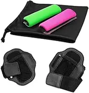 3 in 1 Fitness Ring Set Leg Fixing Strap x2+ Non-Slip Ring Con Grips + Storage Bag for Nintend Switch NS Joy Con Game Controller