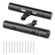 2 Pcs Car Oil Diffuser Car Diffuser Vent Clip with 12x Refill-Car Air Freshener