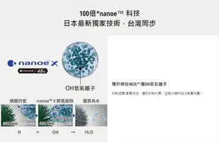【Panasonic/國際牌】F-P75MH nanoe™ X 48兆 系列 15坪 空氣清淨機