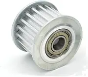 1pc 2GT 36T Idler Timing Pulley GT2 36T 3D Printer Parts 2GT 36Teeth with 3/4/5/6mm Inner Bore Without Teeth Aluminum Alloy Pulley(3mm,7mm with Teeth)