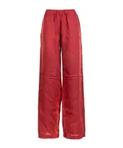 Elastic waist casual pants 25,26,27,28 Red