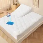 Waterproof Split Top King Mattress Protector for Adjustable Bed, Deep Pocket